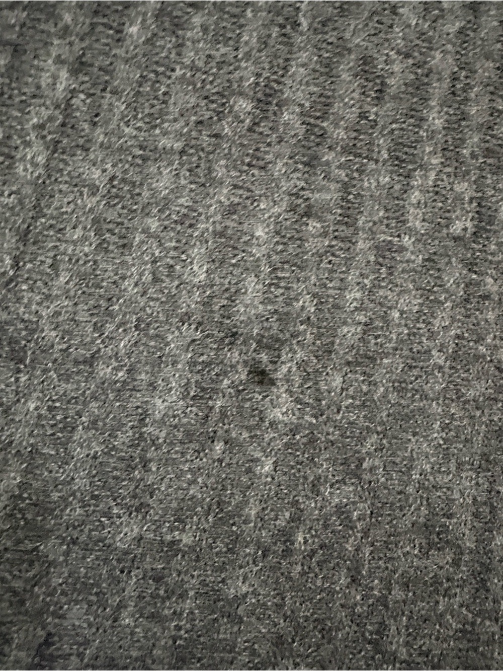 Relativity Charcoal Ribbed Open Front Cardigan XL Waterfall Hem - Picture 12 of 16